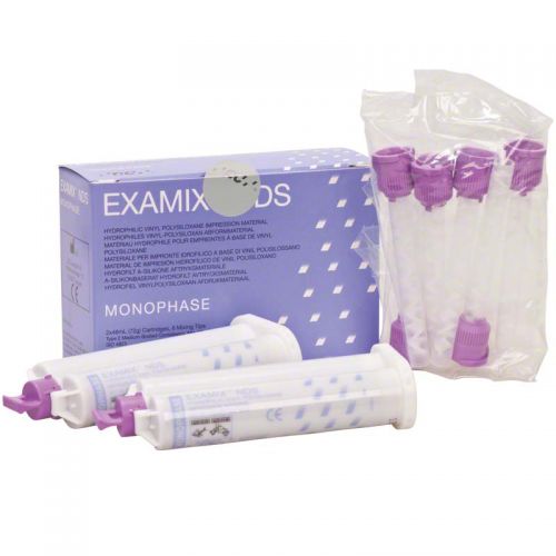 GC 137282 Examix NDS VPS Impression Material Monophase Regular Set Bulk Pack 80/Pk GC 137282 Examix NDS VPS Impression Material Monophase Regular Set Bulk Pack 80/Pk